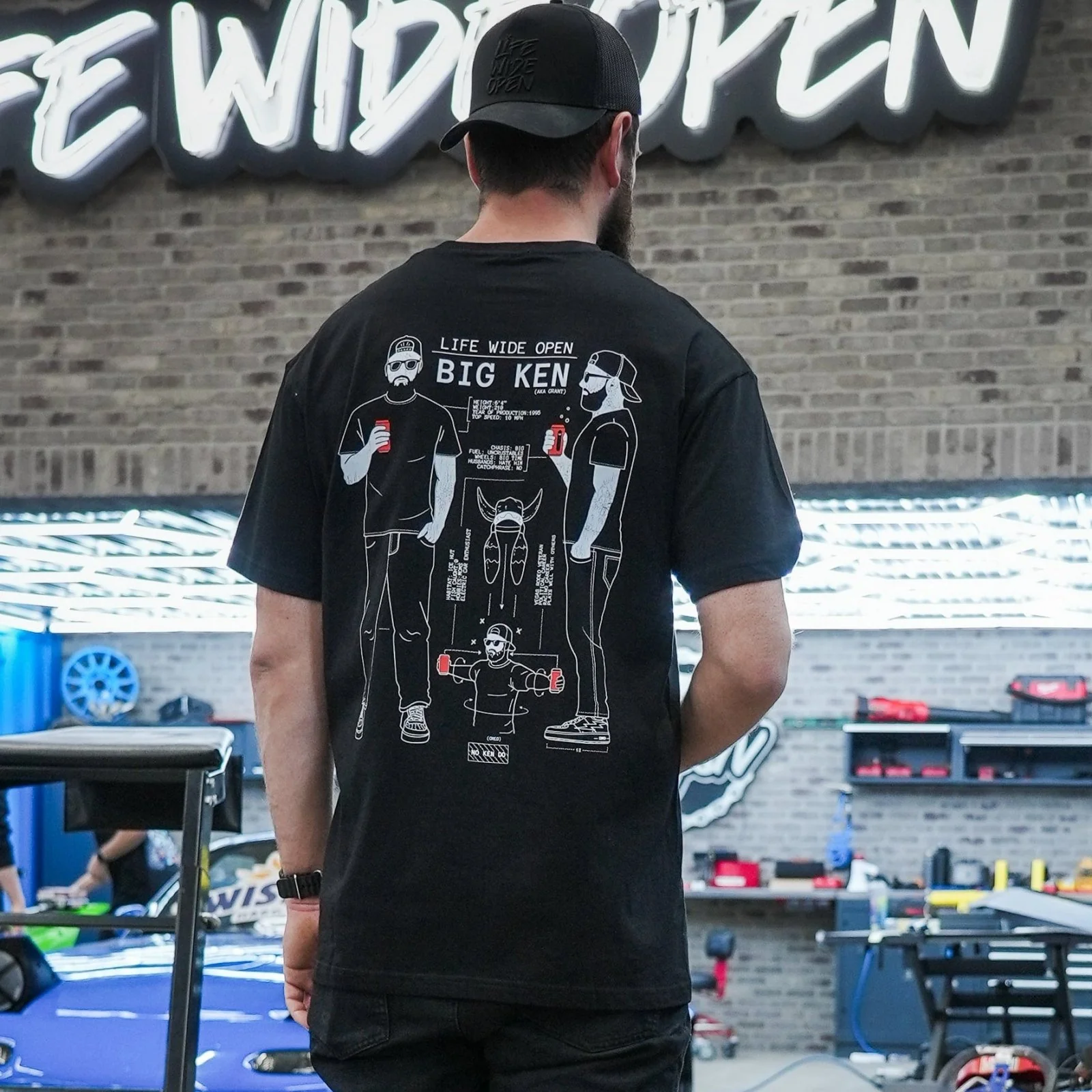 Big Ken Tech Spec Tee - Image 8