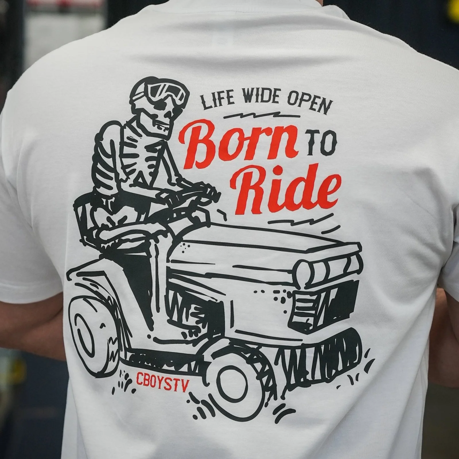 Born to Ride Tee - Image 2