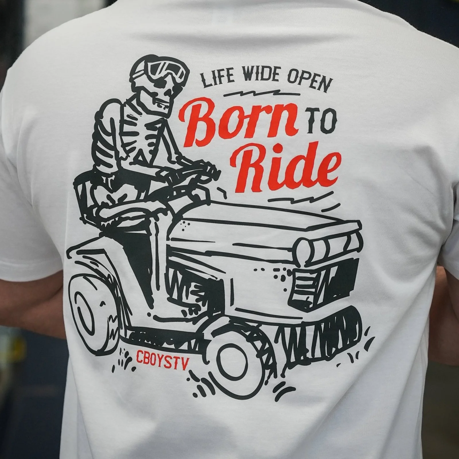 Born to Ride Tee - Image 8