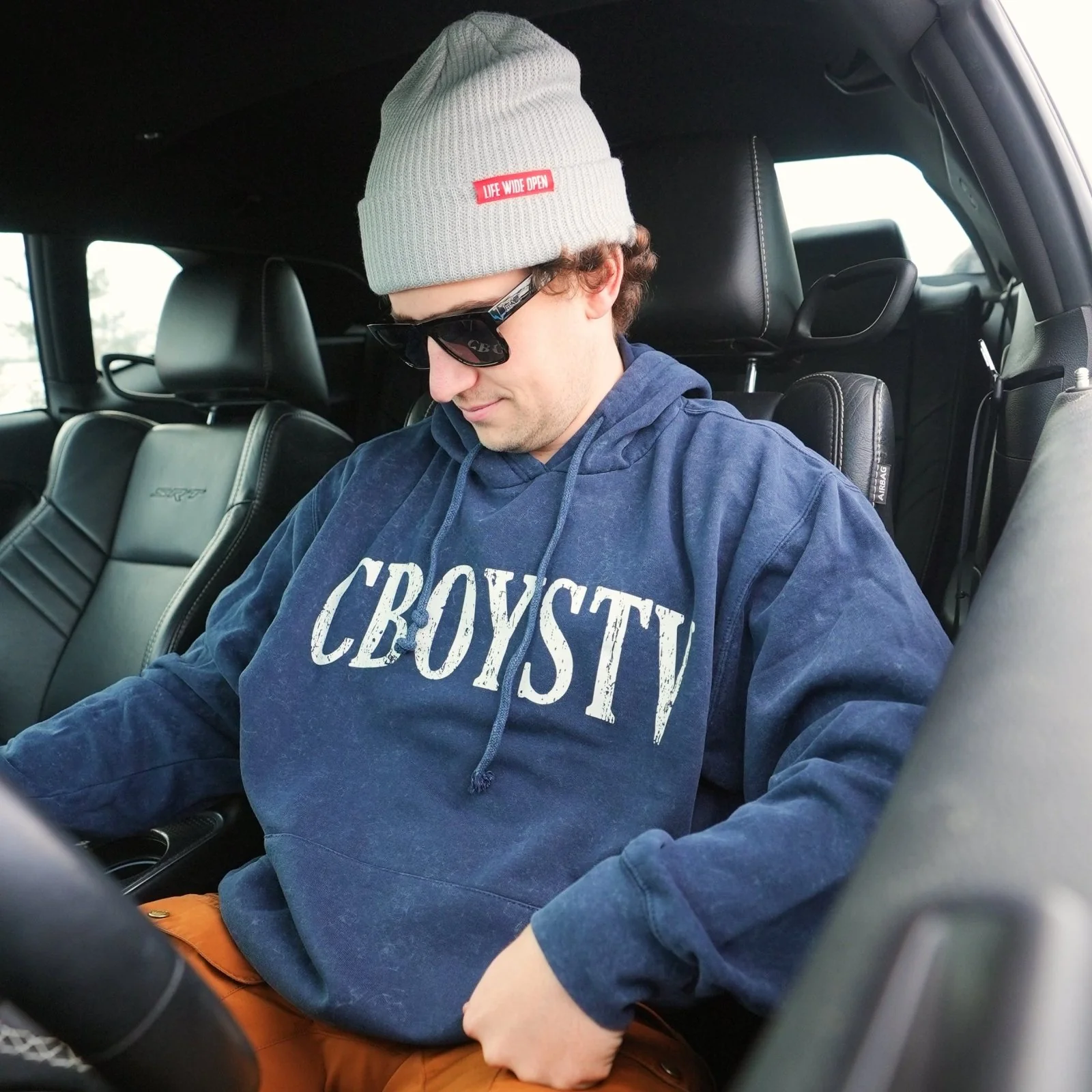 CBOYSTV Navy MW Hoodie - Image 5