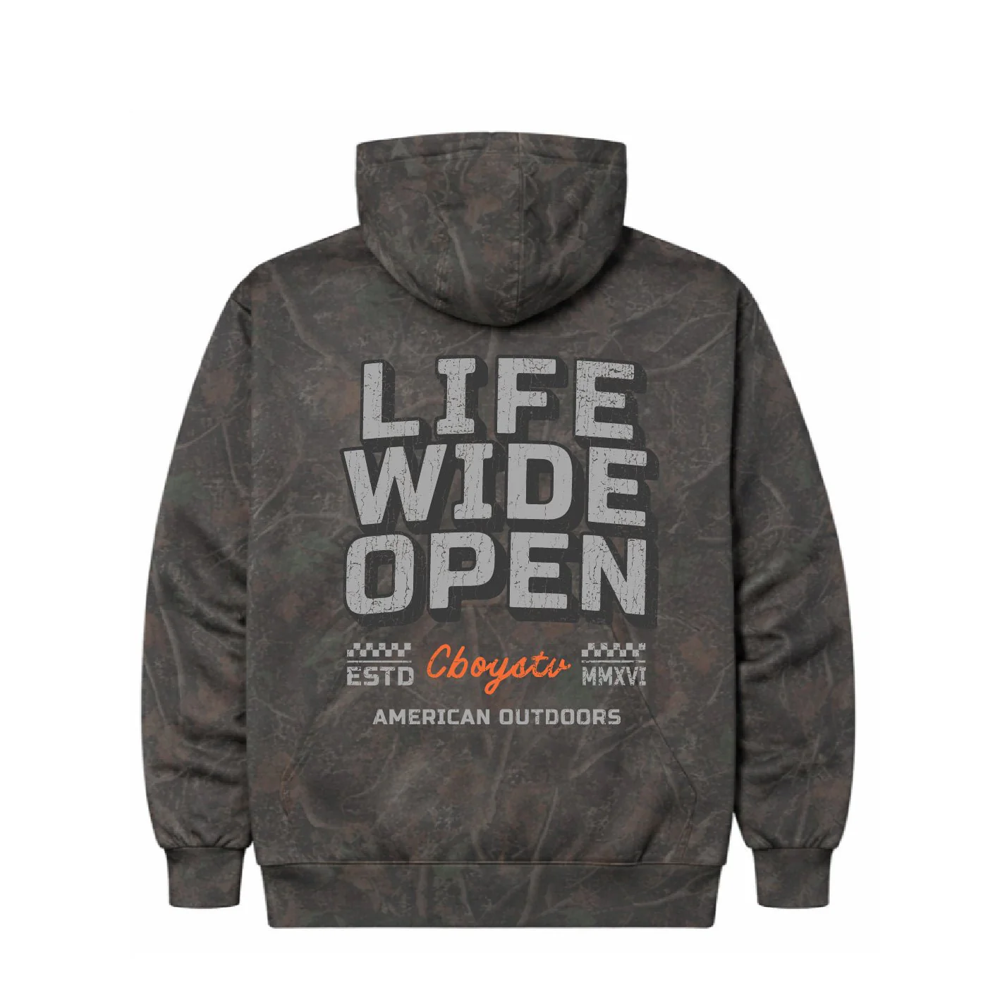 Darkwood Hunt Camo Hoodie