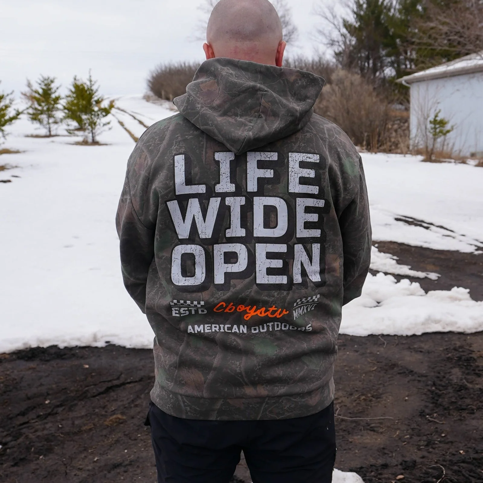 Darkwood Hunt Camo Hoodie - Image 4