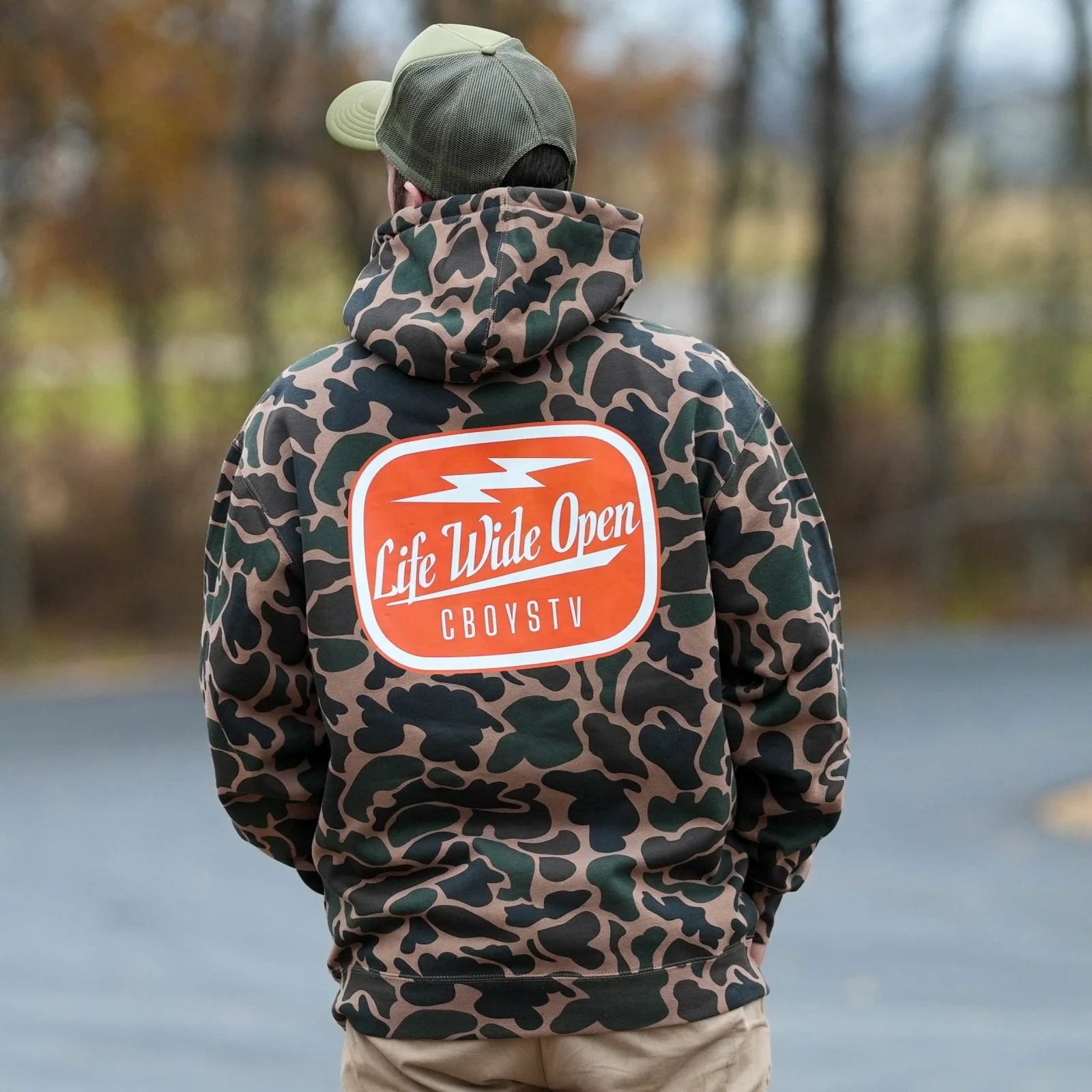 Duck Camo LWO Hoodie - Image 3