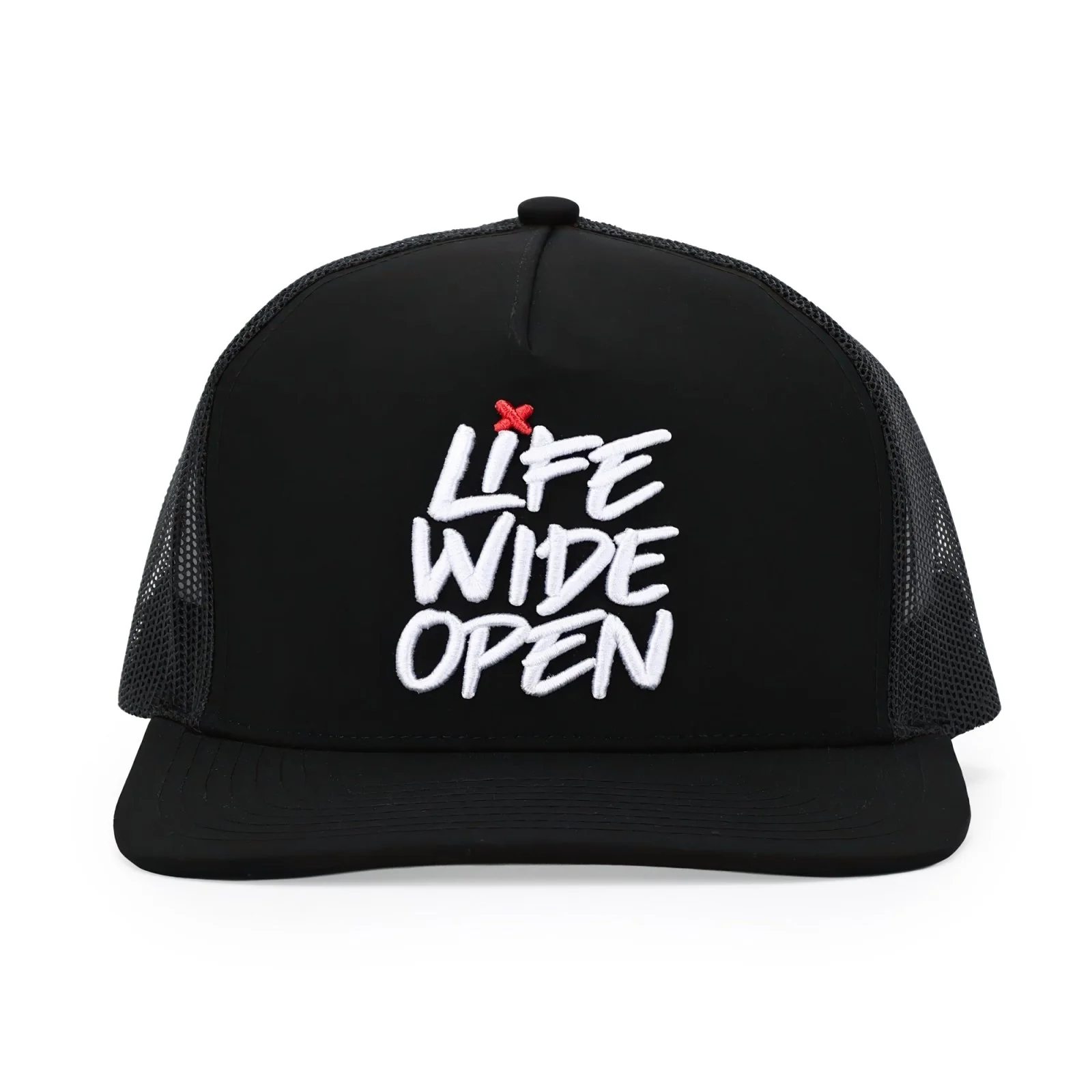 Flat Brim Red X LWO Hat - Image 3