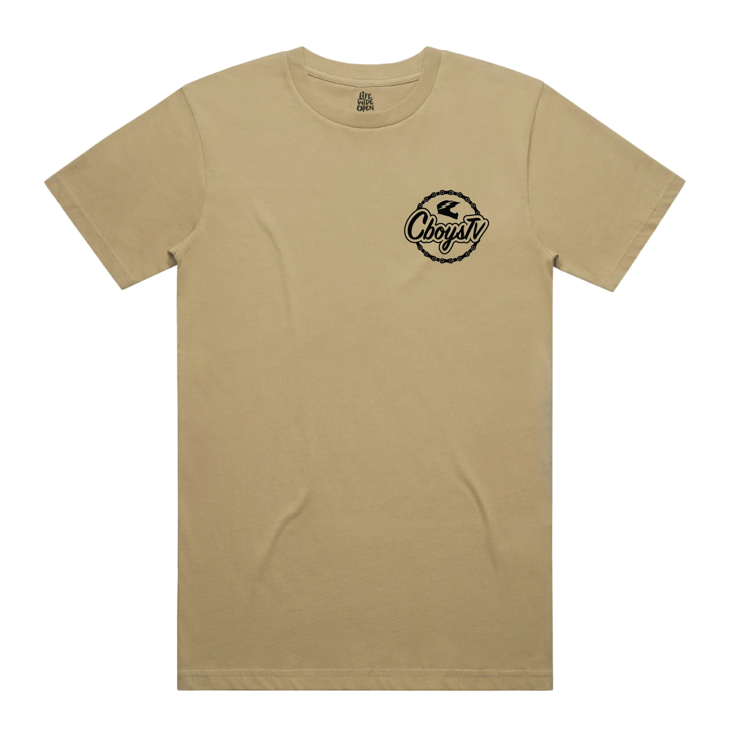 Khaki Chain Gang Tee - Image 2