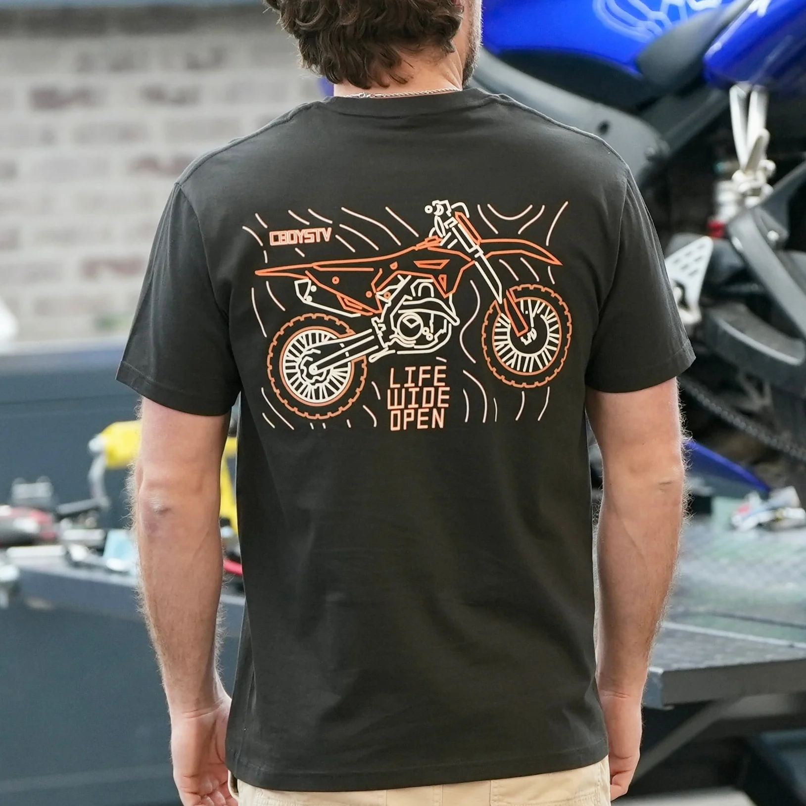 Neon Bike Tee - Image 6