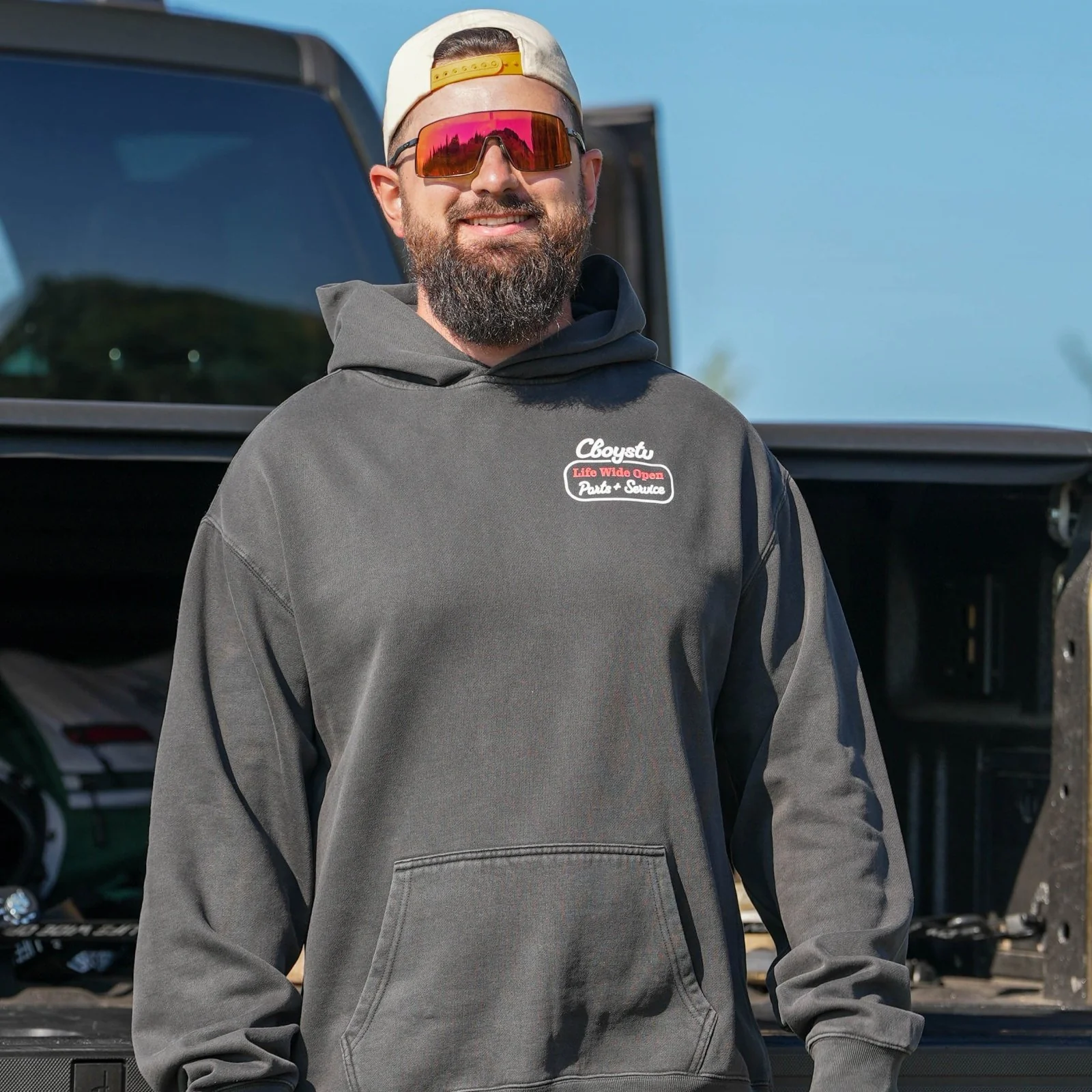 Parts and Service Hoodie - Image 4