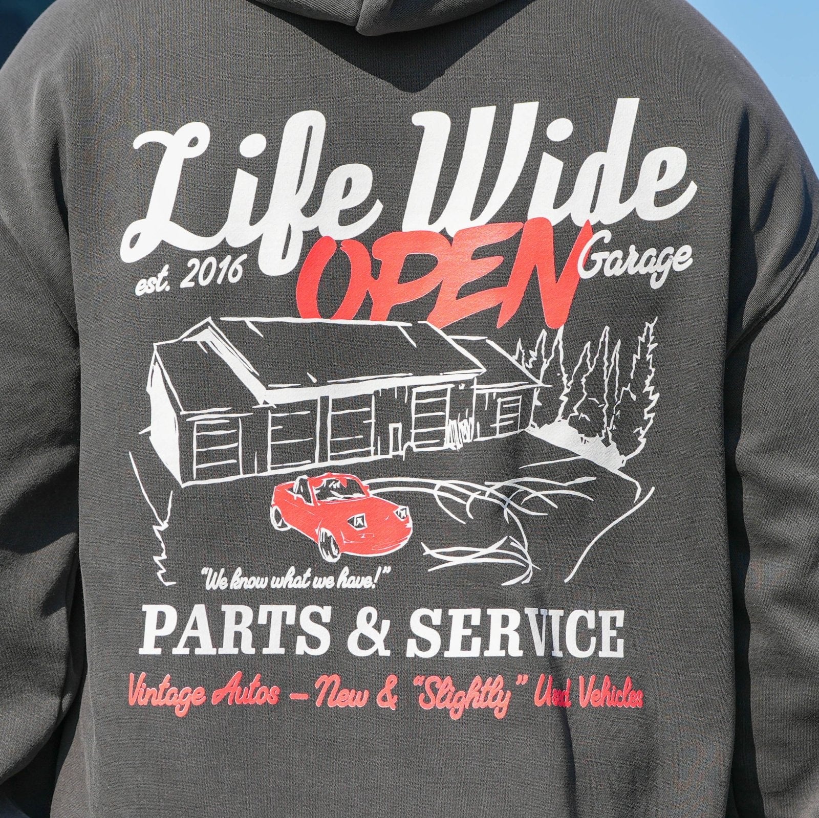 Parts and Service Hoodie - Image 5