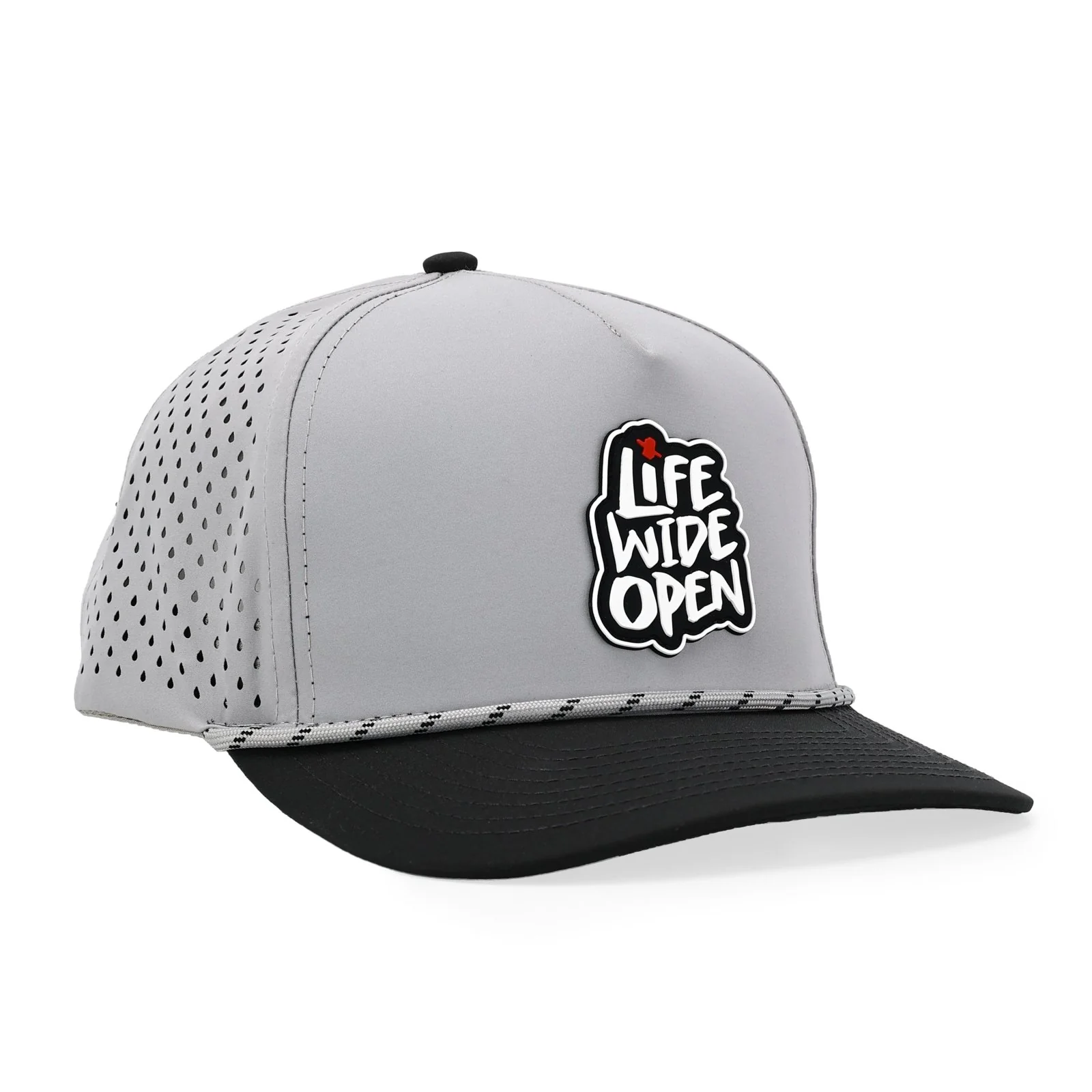 Greyscale Rope Performance Snapback
