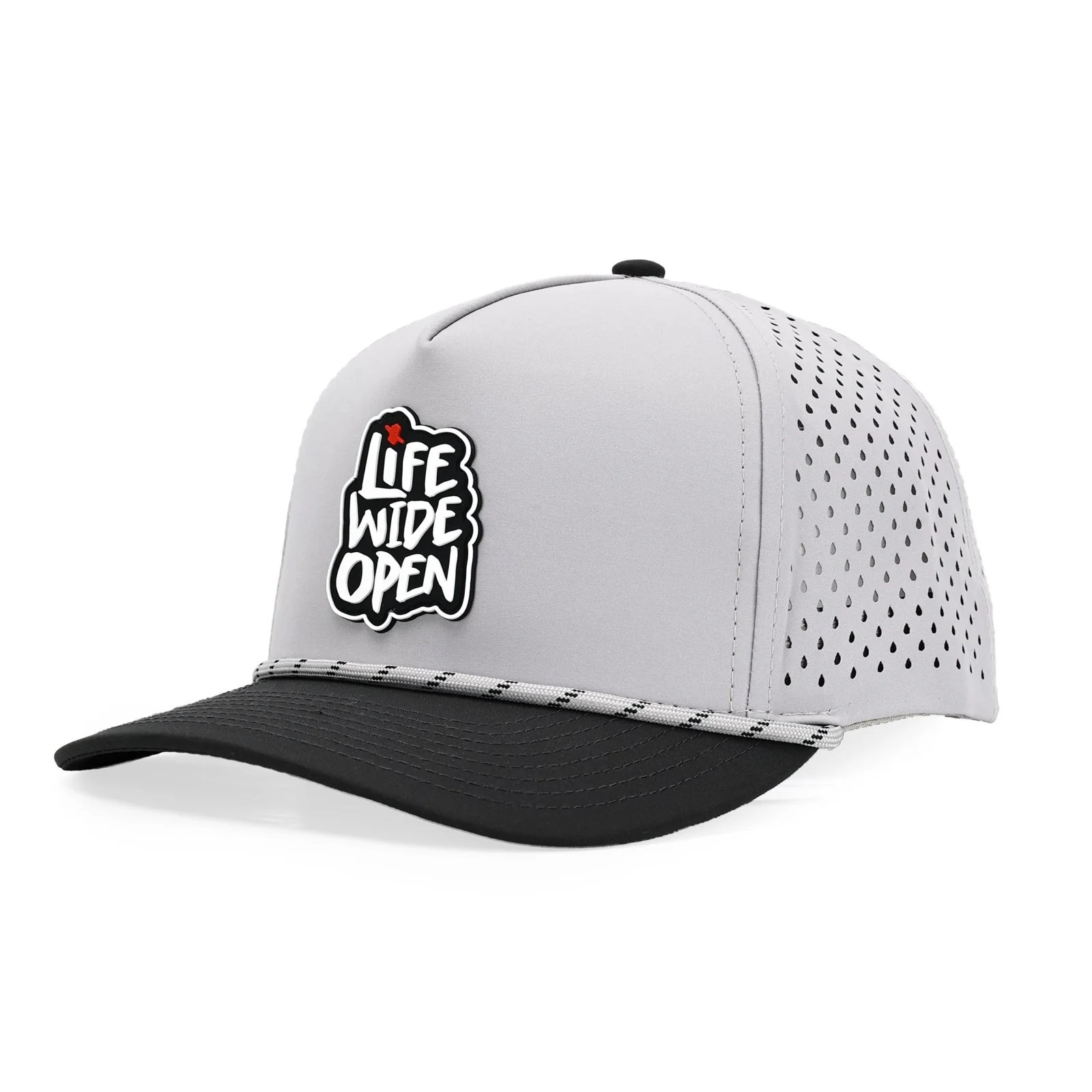 Greyscale Rope Performance Snapback - Image 5