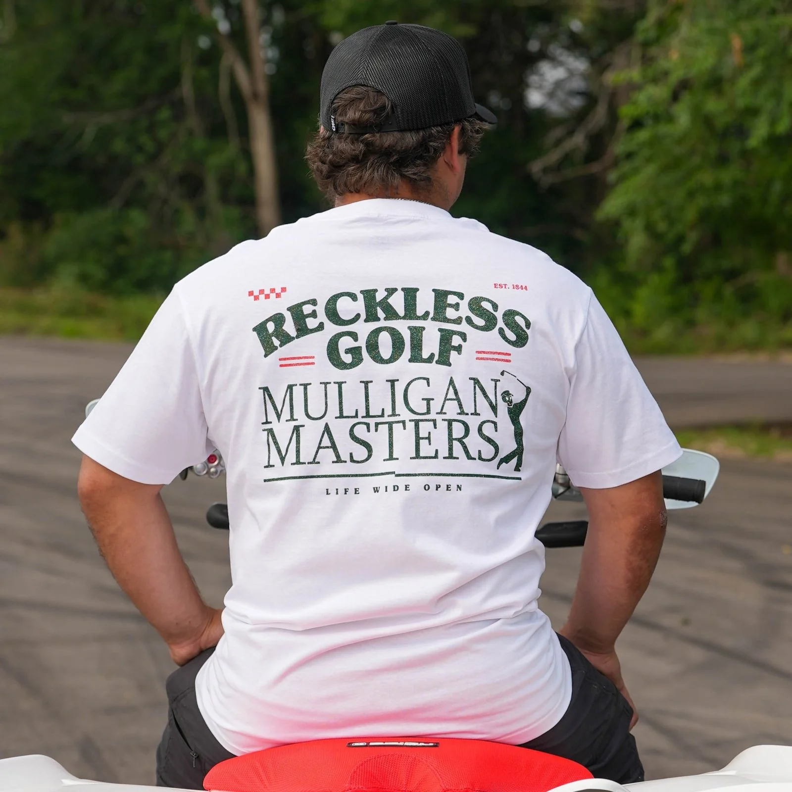 Reckless Golf Mulligan Master Tee - Image 6