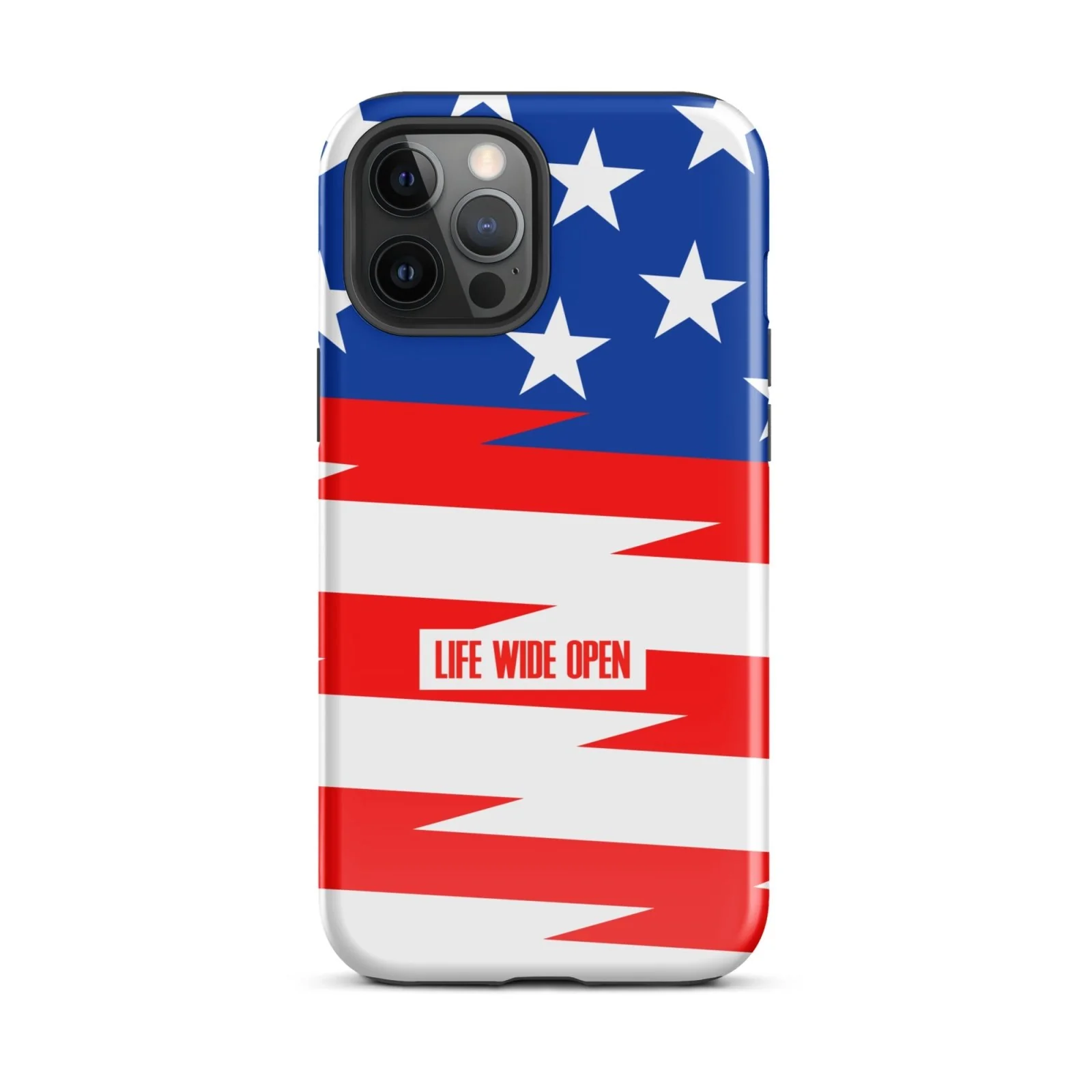 RWB Flag Tough Case for iPhone® - Image 13