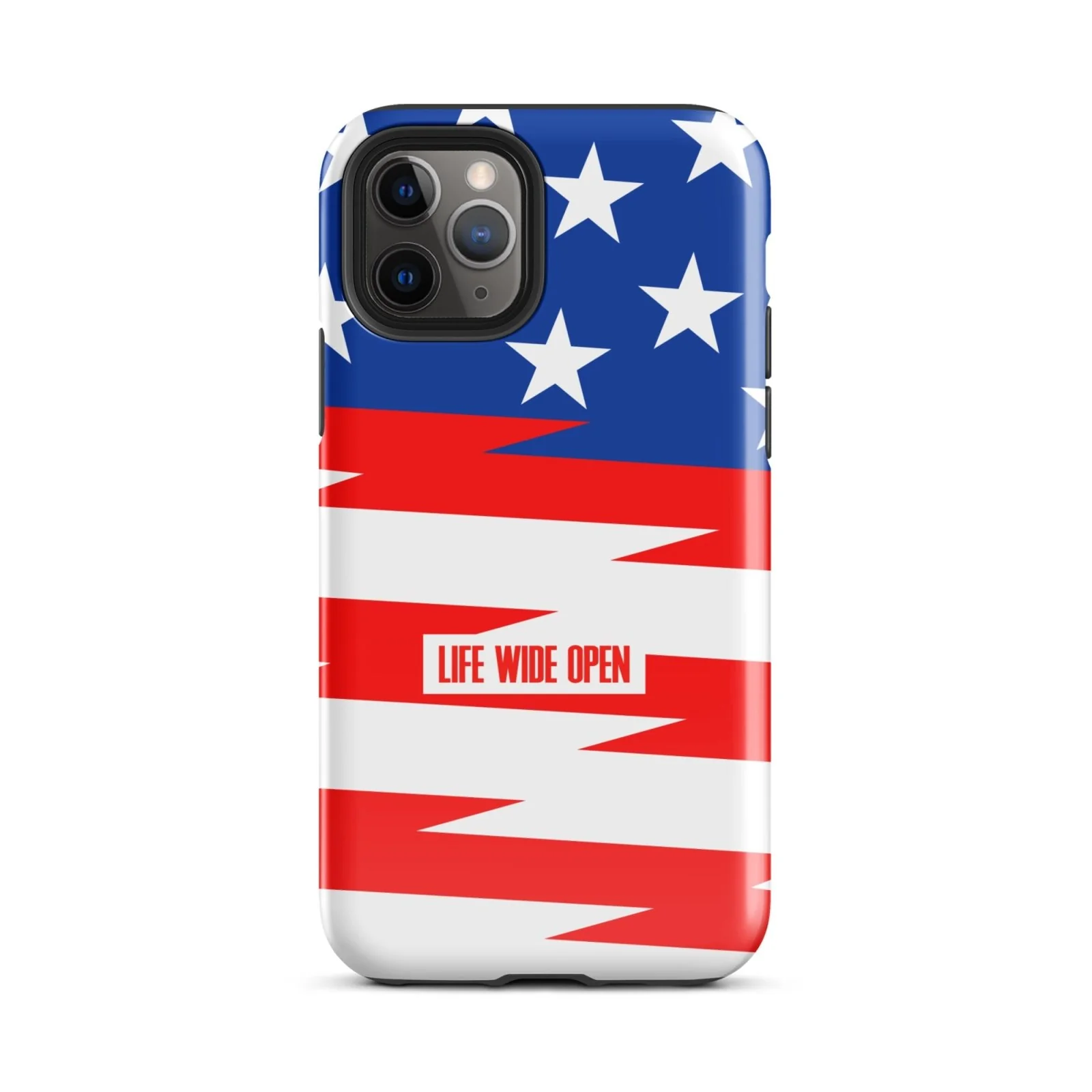 RWB Flag Tough Case for iPhone® - Image 3