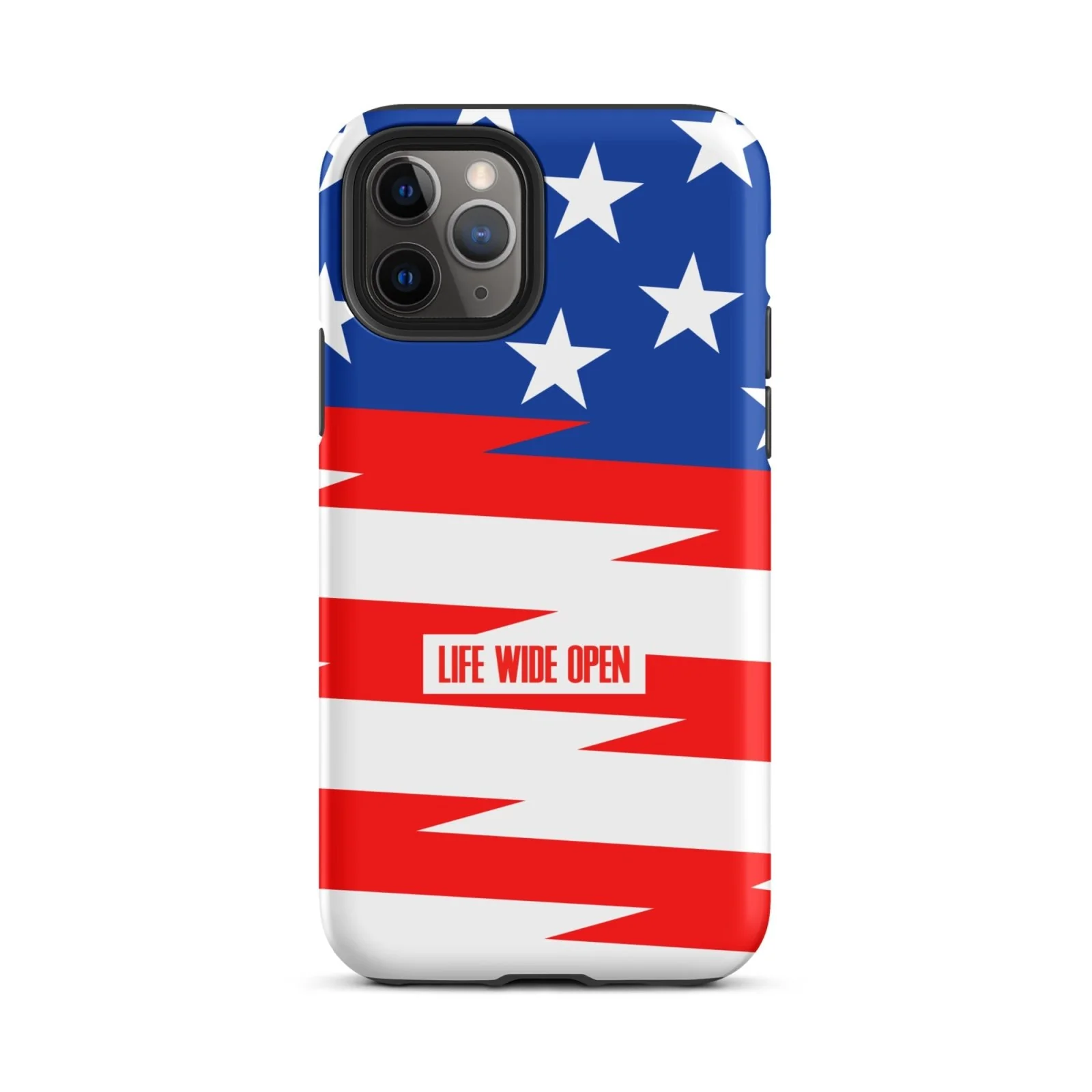 RWB Flag Tough Case for iPhone® - Image 4