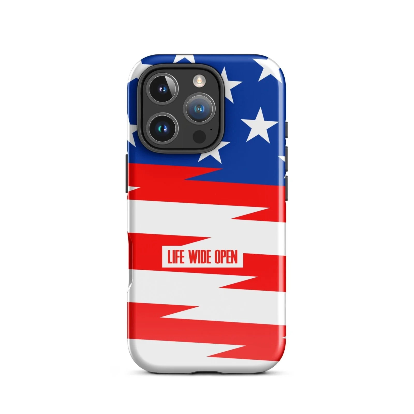 RWB Flag Tough Case for iPhone® - Image 43