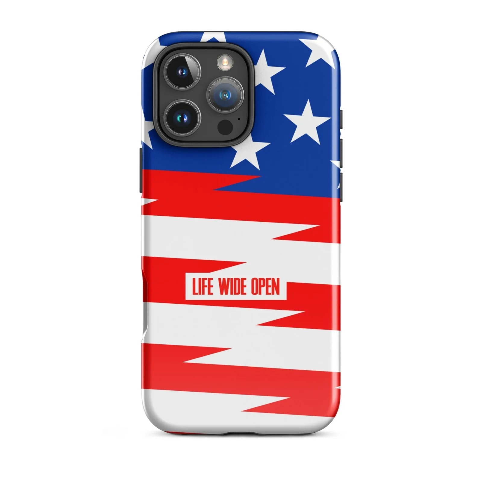 RWB Flag Tough Case for iPhone® - Image 45
