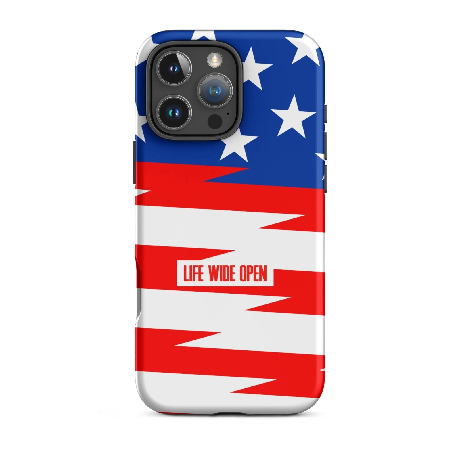 RWB Flag Tough Case for iPhone® - Image 46
