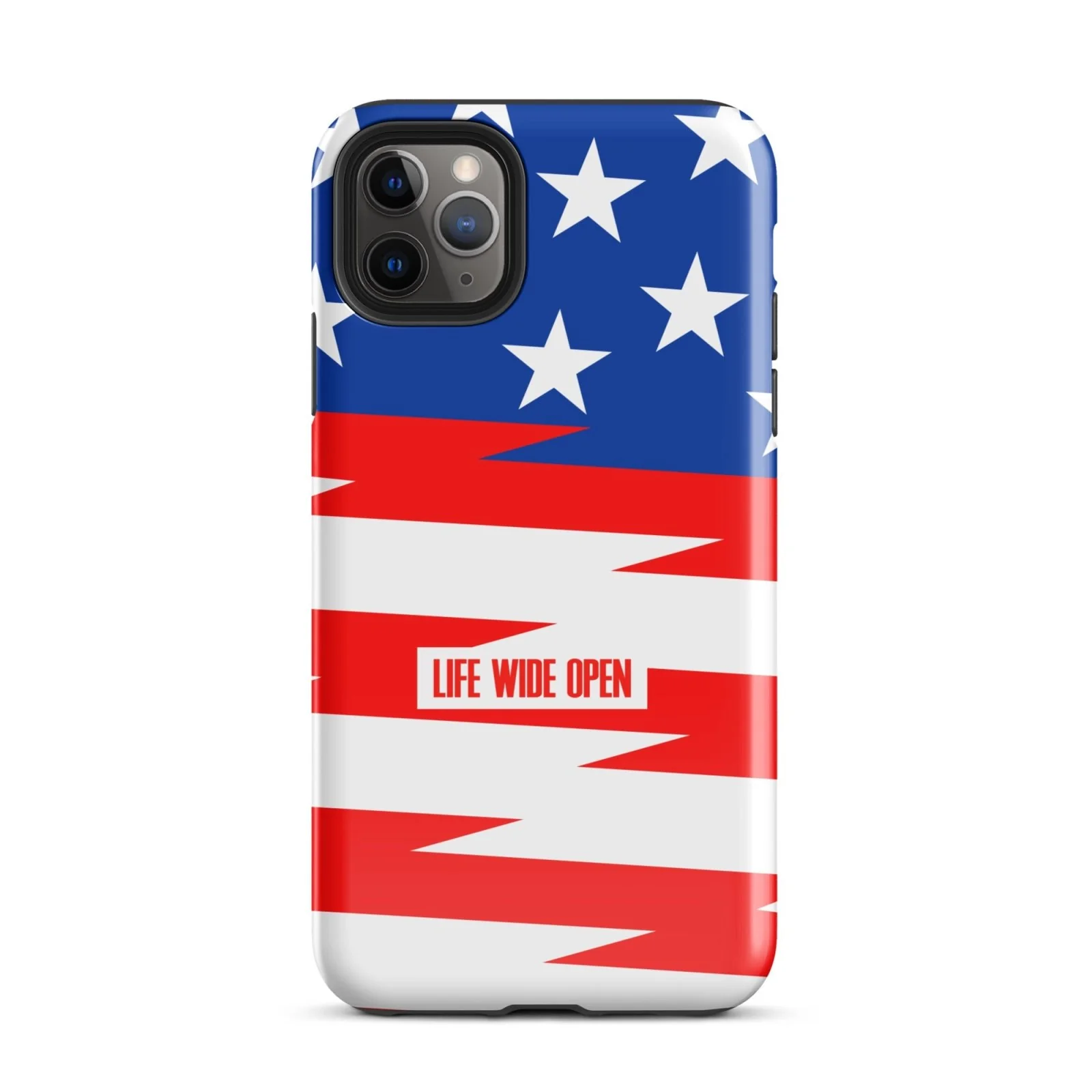 RWB Flag Tough Case for iPhone® - Image 5