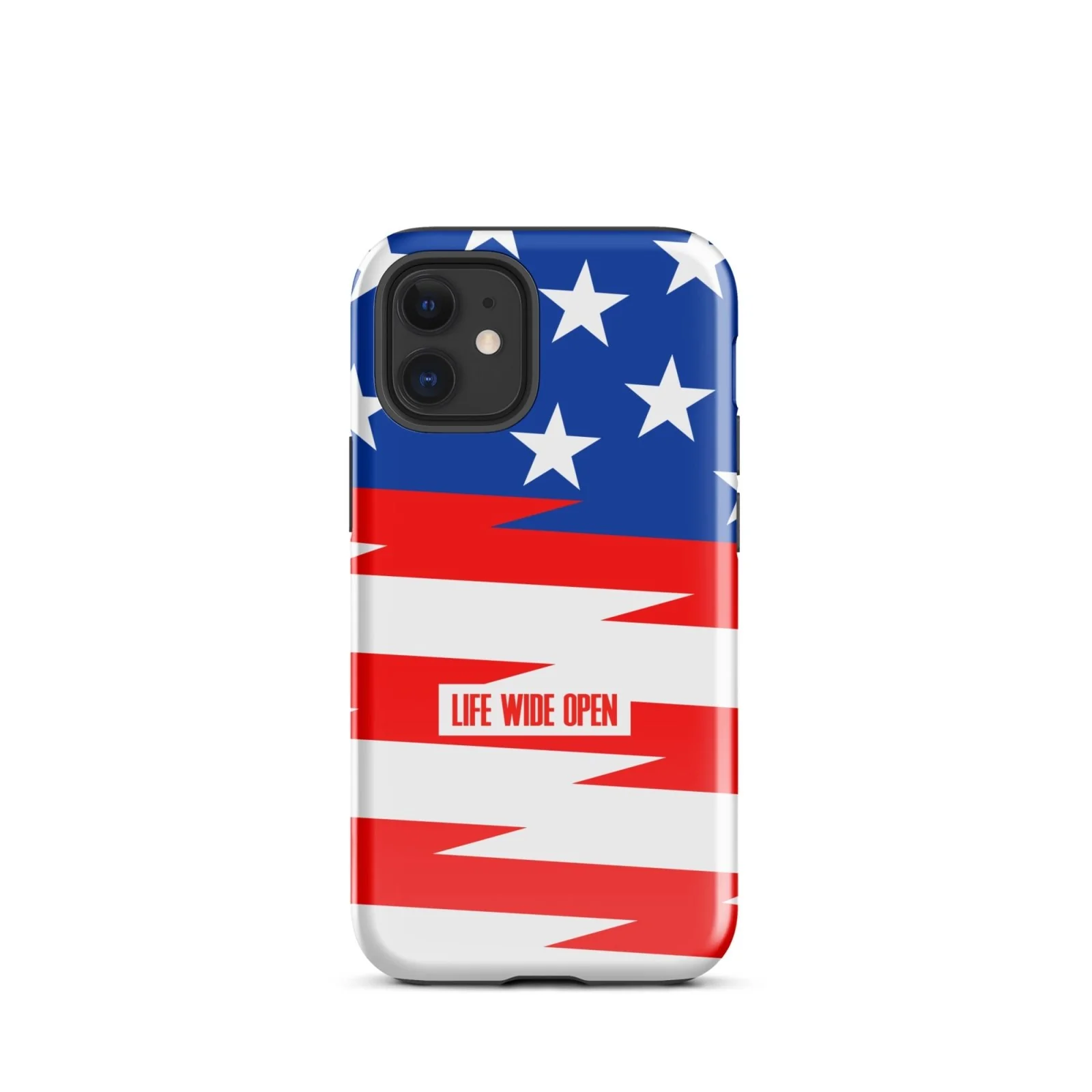 RWB Flag Tough Case for iPhone® - Image 7