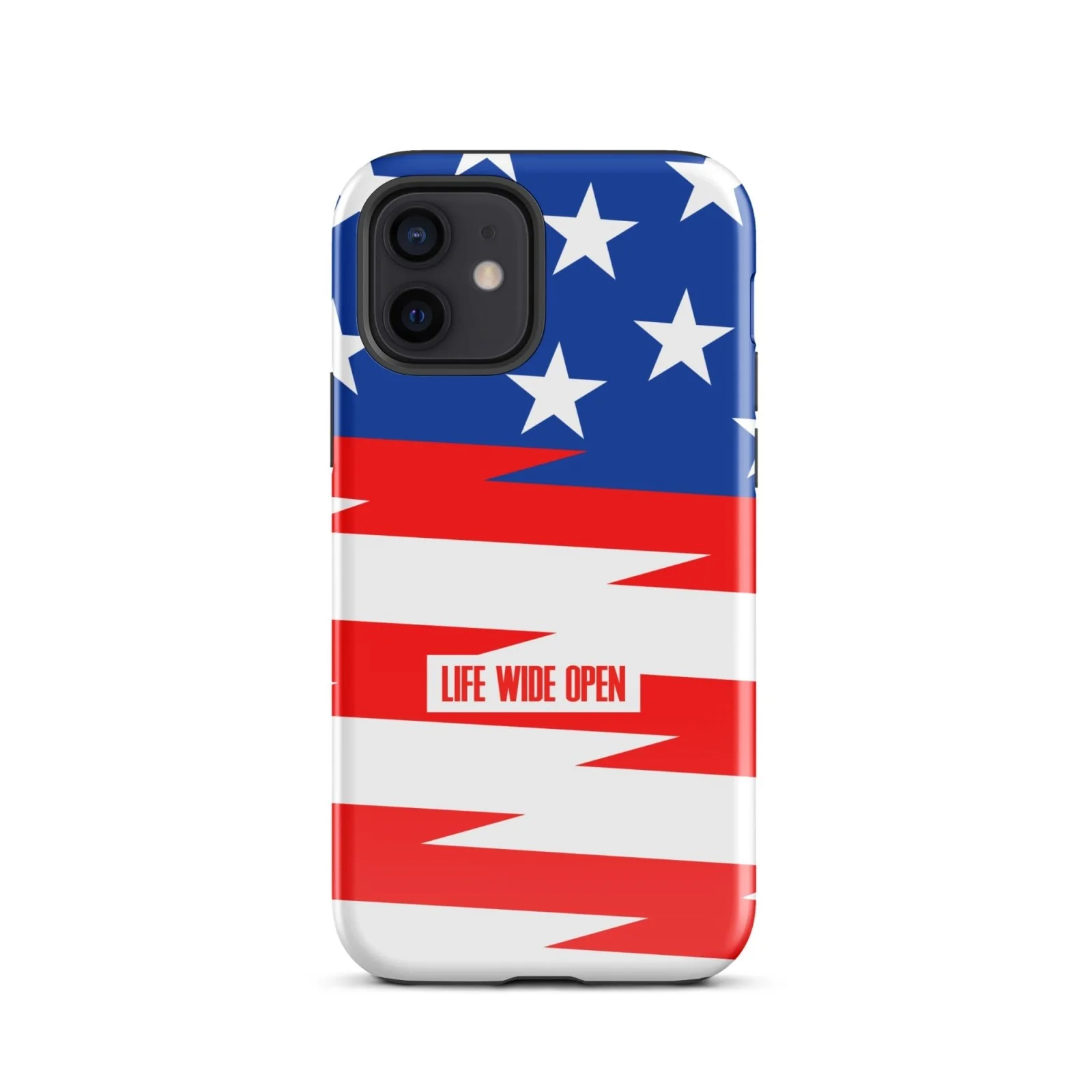 RWB Flag Tough Case for iPhone® - Image 9