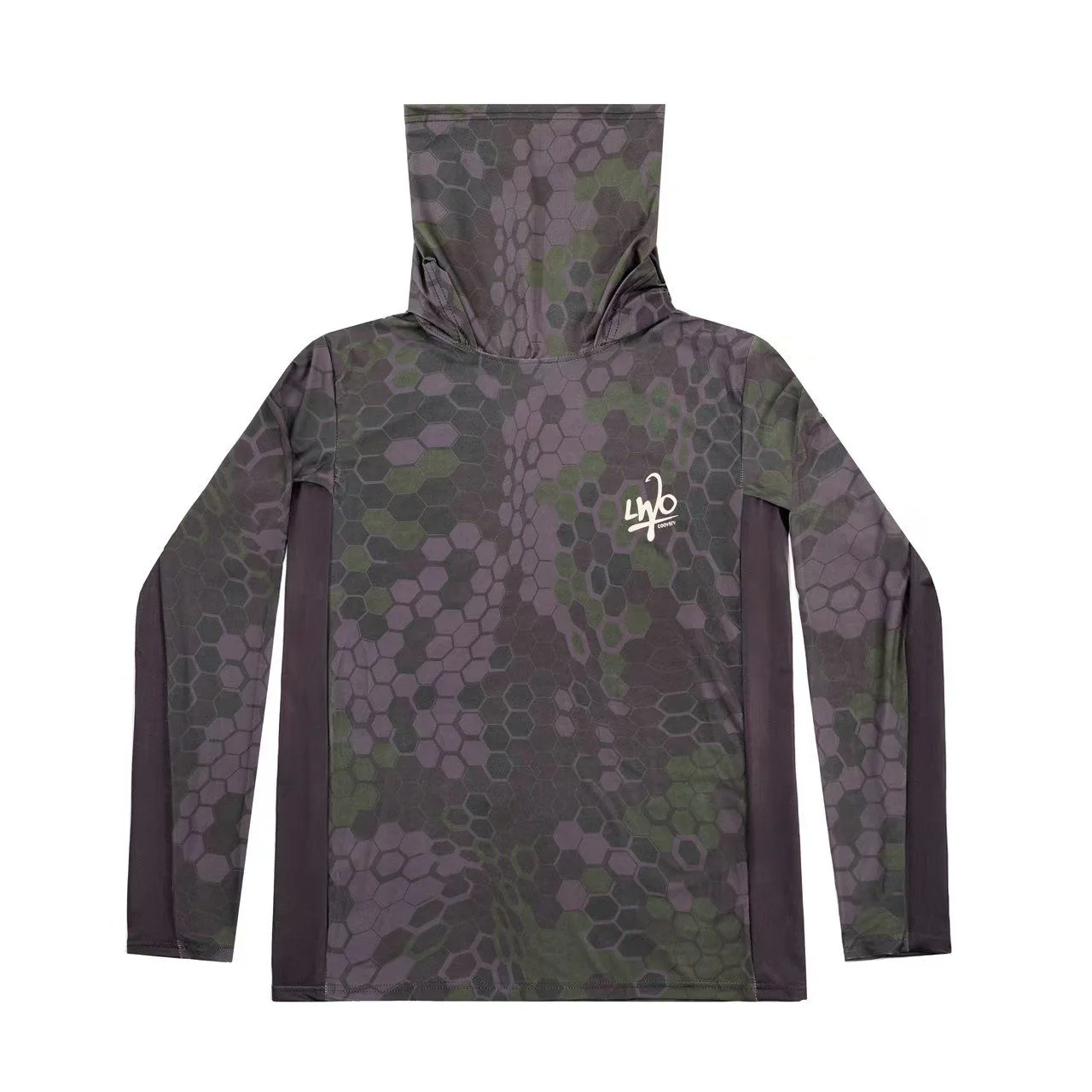 Scale Camo Fishing Hoodie - Image 3