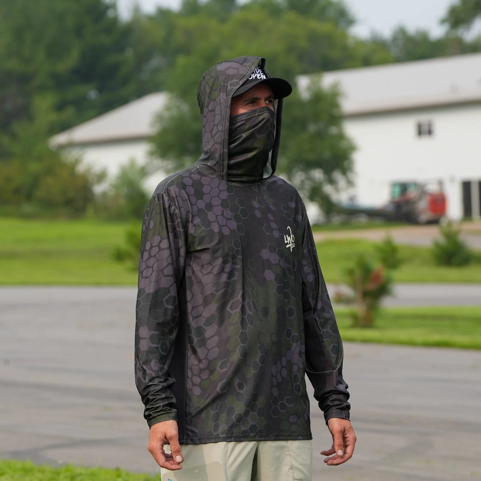 Scale Camo Fishing Hoodie - Image 5