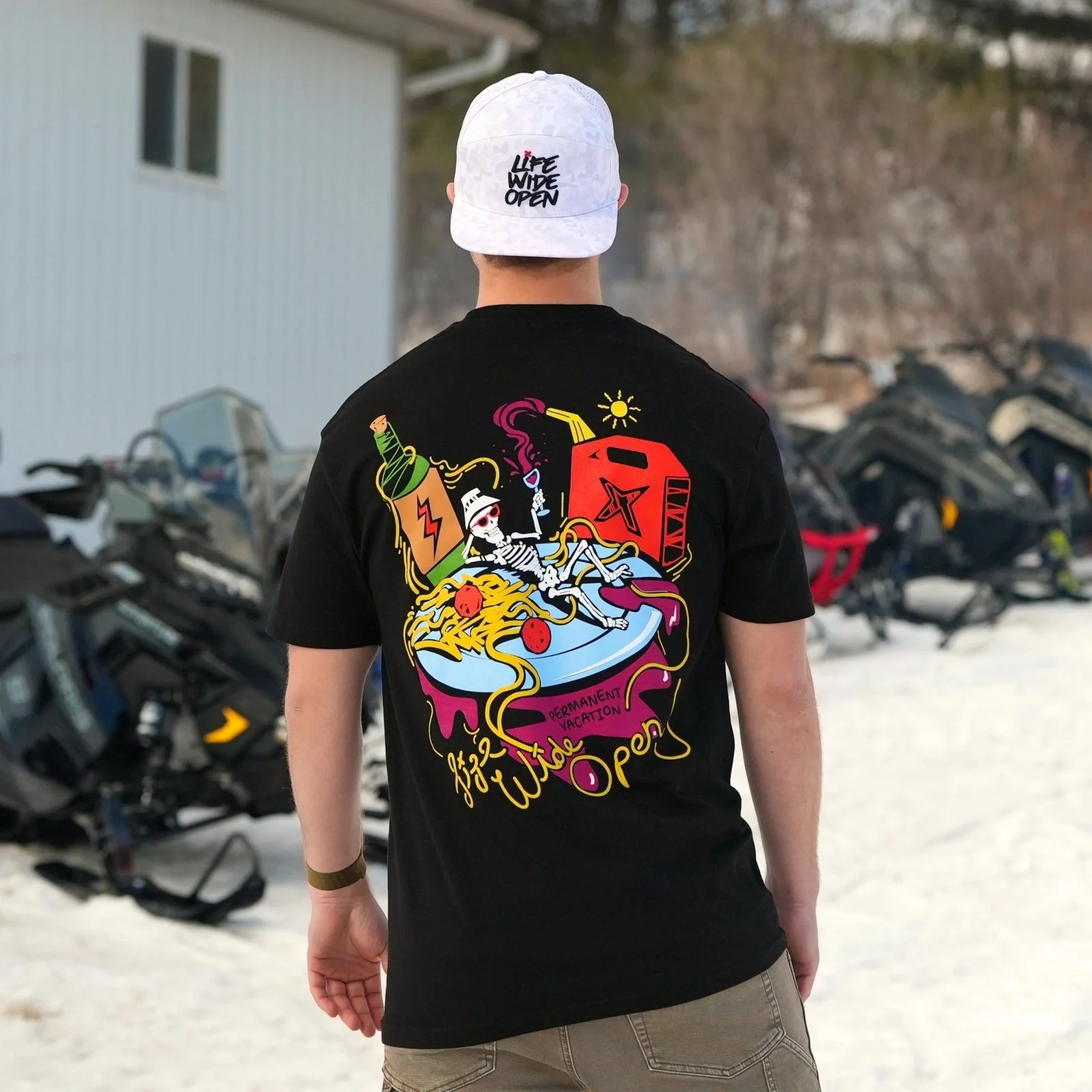 Spaghetti Night Tee - Image 3