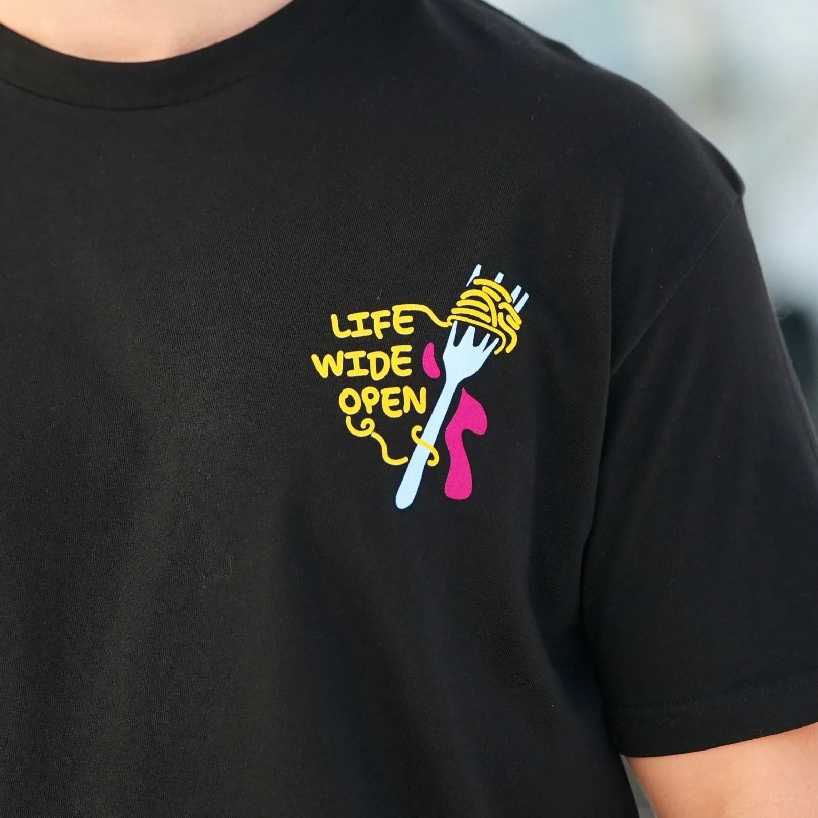 Spaghetti Night Tee - Image 5