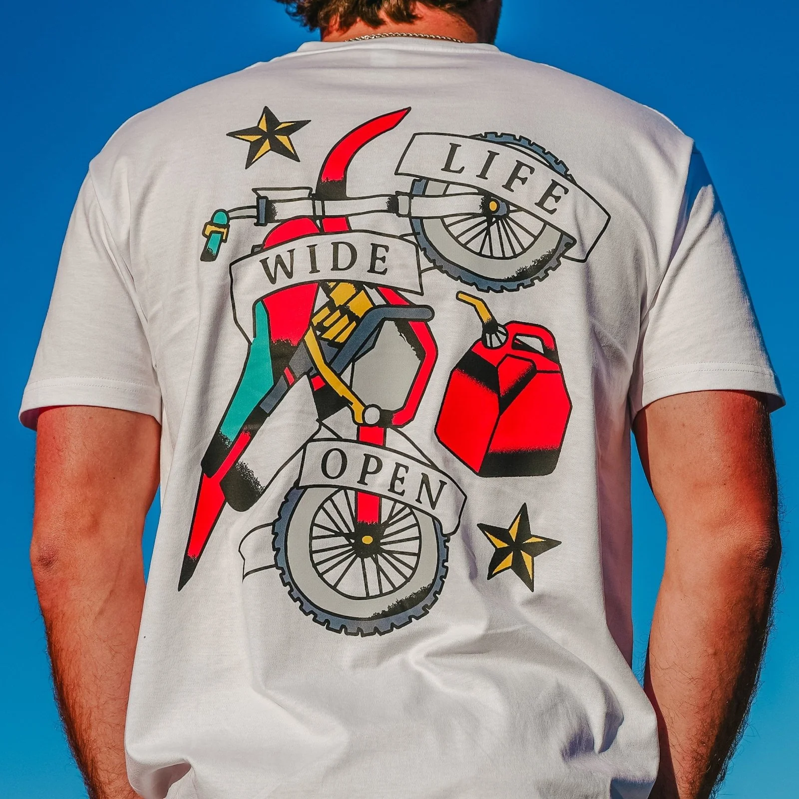 Tatted Two Wheels Tee - Image 4